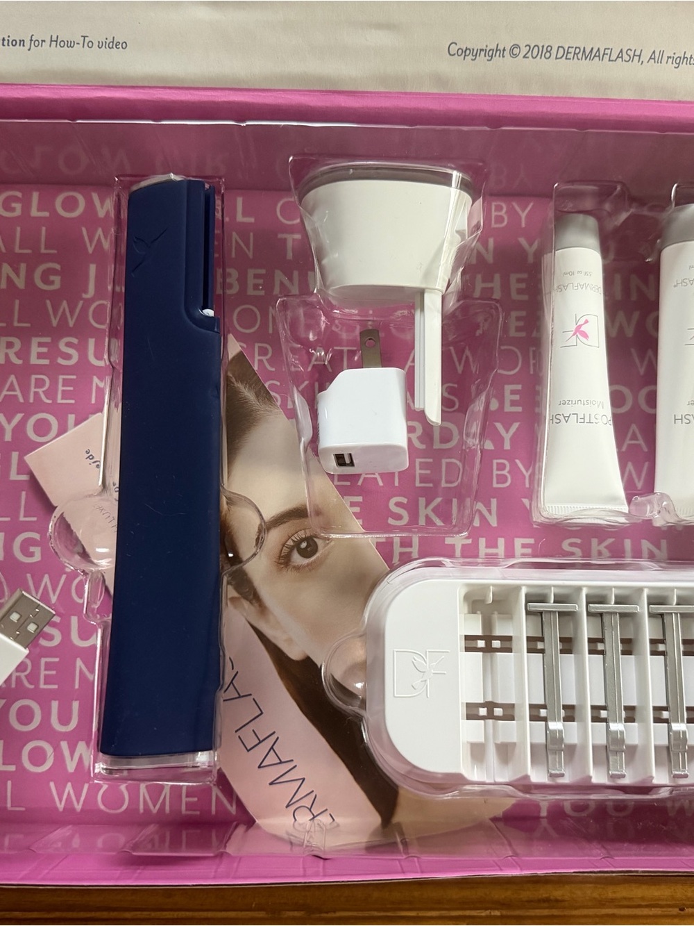 Dermaflash Women Skincare Device Kit - Barely used